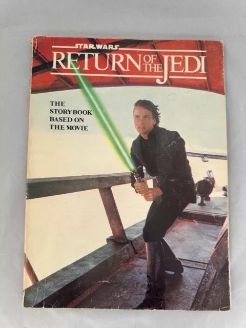 Vintage Star Wars 1983 Return of the Jedi storybook