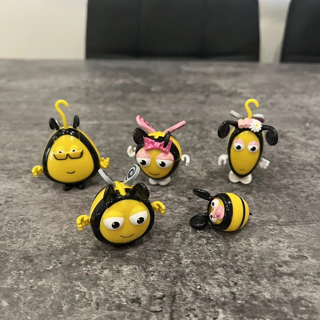 DISNEY JUNIOR THE Hive Buzzbee Bumble Bee Family Figures RARE Toy ...