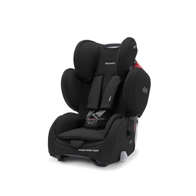 Recaro Young Sport Hero Deep Black Child Seat (9-36 kg 19-79 lbs) New
