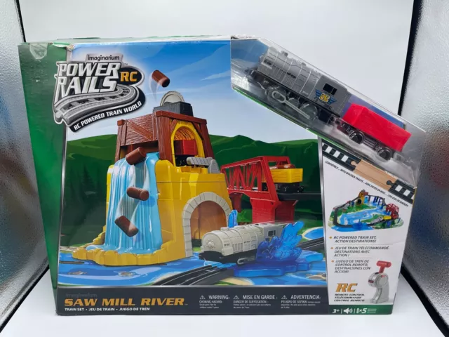 Imaginarium Power Rails Saw Mill River Remote Control Train Set Toy R Us New