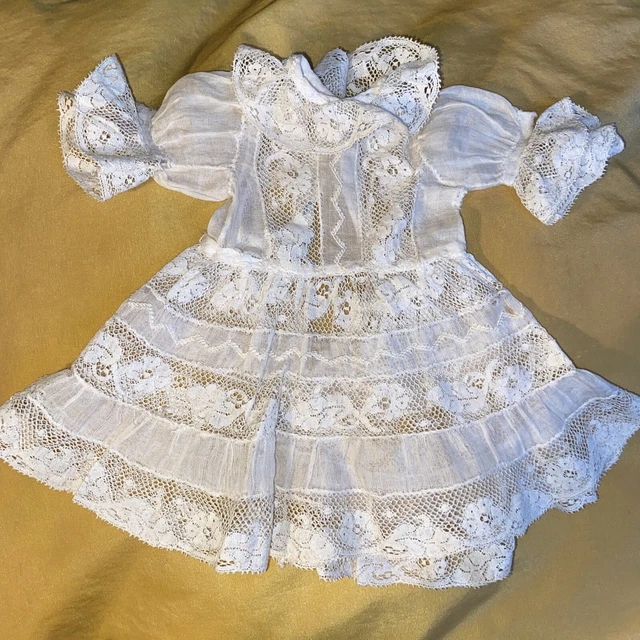 robe ancienne poupée Jumeau
