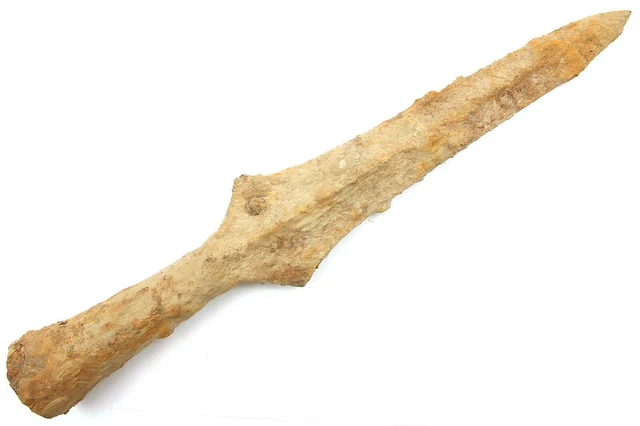 Ancient Rare Authentic Viking Kievan Rus King Size Iron Battle Spearhead 9th AD