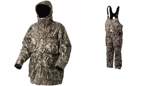 Prologic Max5 Thermo Armour Pro Suit Camo Removable Fleece Fishin Hunting RP£300