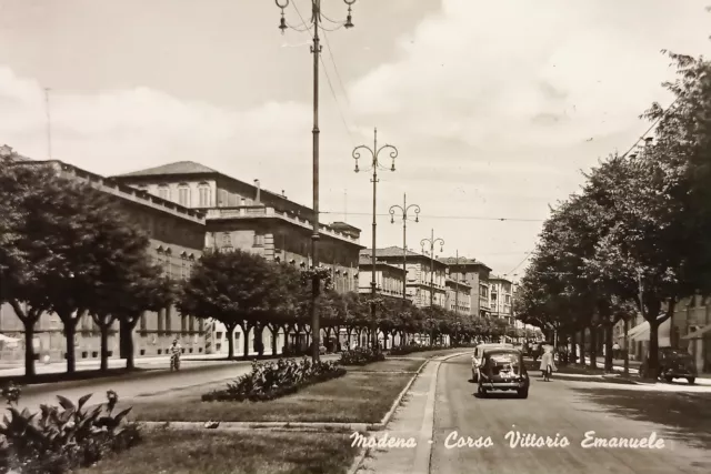 Cartolina - Modena - Corso Vittorio Emanuele - 1965