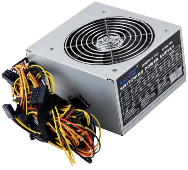 Bloc Alimentation LC Puissance LC500H-12 V2.2 500W ATX 20 + 4-PIN