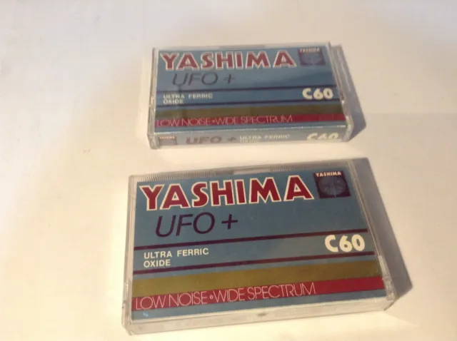 Yashima...ufo+ C60 Cassettes...used  X  2