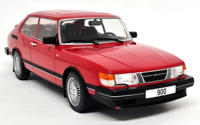 SAAB 900 TURBO 1981 WHITE 1:18 Modelcargroup Auto