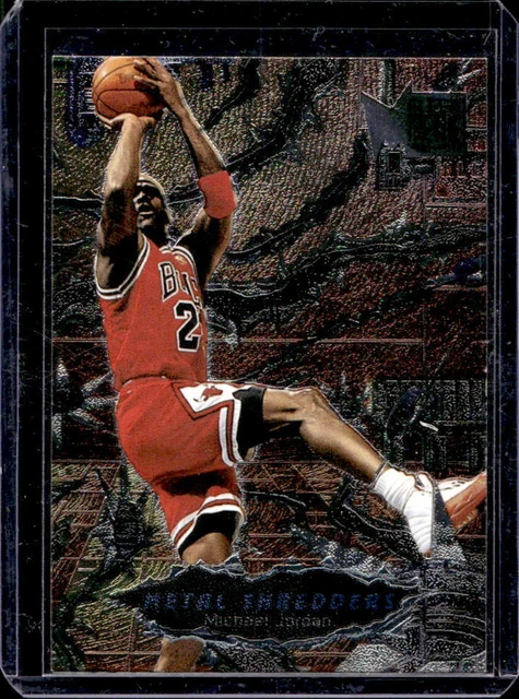 1996-97 FLEER METAL Michael Jordan Metal Shredders #241 Chicago Bulls