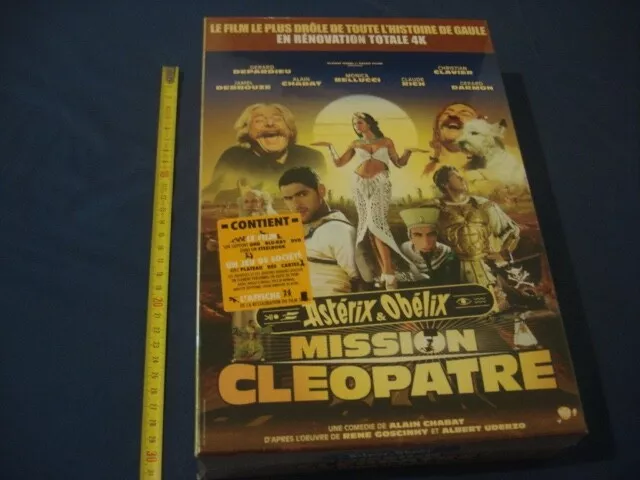 Coffret Collector Blu Ray Steelbook 4K/2D "Astérix et Obélix Mission Cléopâtre"