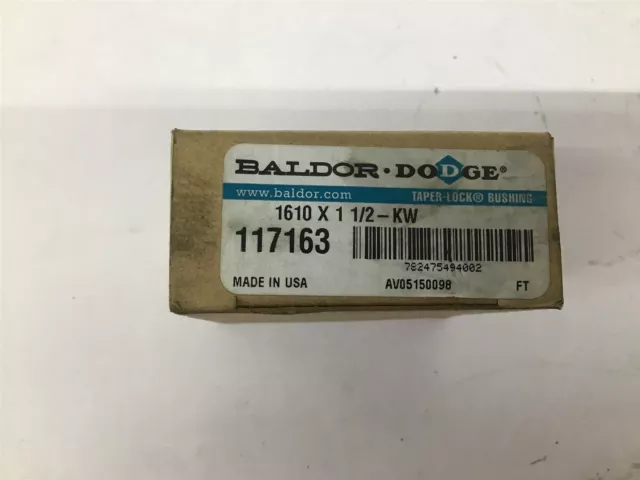 Baldor Dodge 117163 1610x 11/2-KW Taper-Lock Bushing
