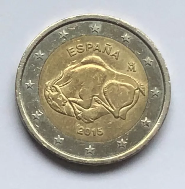 Spanien - 2015- UNESCO-Weltkulturerbe – Höhlen von Altamira - 2 Euro Gedenkmünze