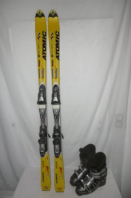 Atomic Ski " Beta Carv " Top Allround Carver 160 Cm + Skischuhe Gr: 43 Im Set