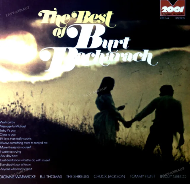 Burt Bacharach - The Best Of Burt Bacharach LP (VG/VG) .