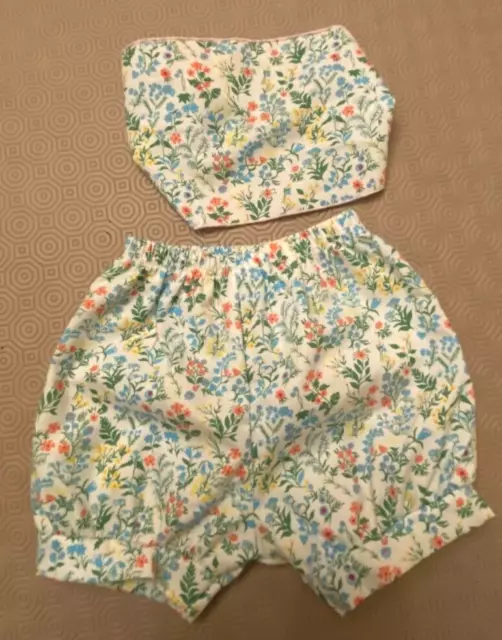 Baby Girls Shorts And Bandana Set Age 6-9 Months Hardly Worn