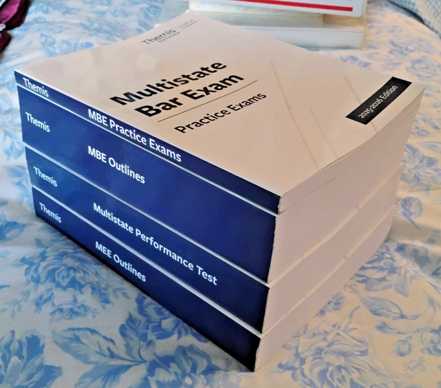 THEMIS BAR EXAM Review 2025-26 UBE Multistate Prep Books (Set 4) MBE ...