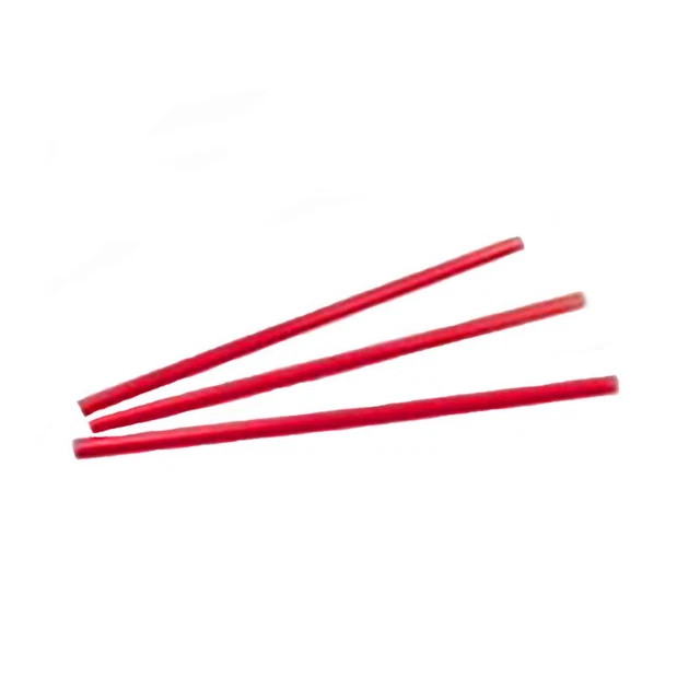 Cell-O-Core LU20RED500 20" Jumbo Unwrapped Straws - 500 / CS