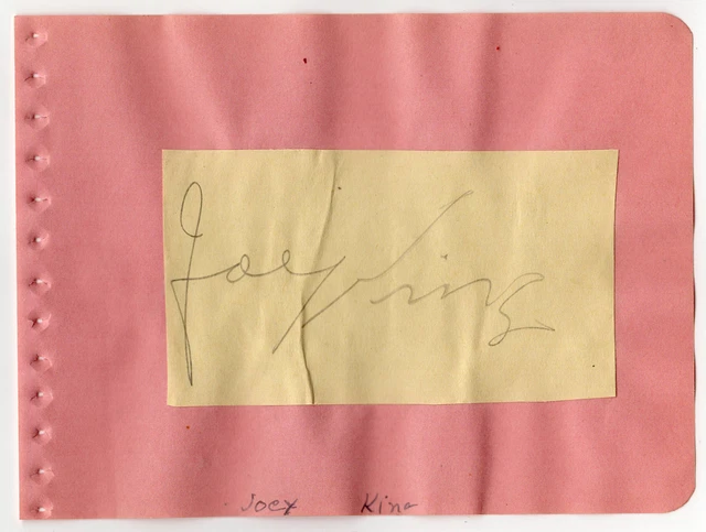 Joseph "Joey" King signed autographed album page! AMCo COA! 800
