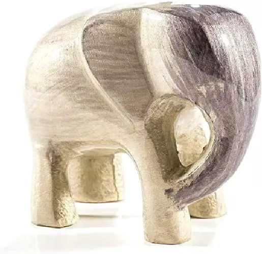 Tilnar - Elephant Silver - Extra Large 12cm - Recycled Aluminium - Fair Trade