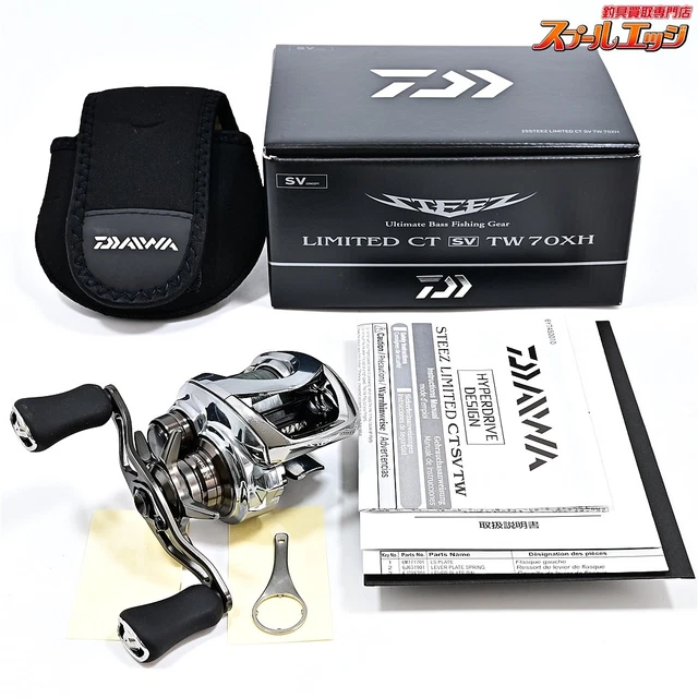 DAIWA 25 STEEZ LIMITED CT SV TW 70XH Baitcasting Reel From