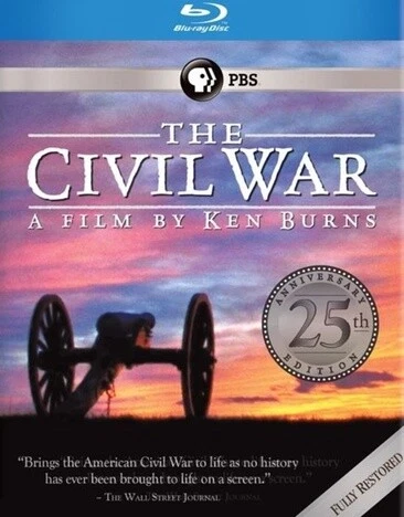 The Civil War (Ken Burns) (25th Anniversary Edition) [Blu-ray],Excellent DVD, Ke