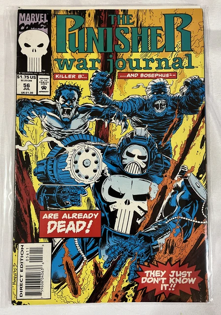 The Punisher War Journal  Comic Book Vol 1 #56  Marvel Comics 1993