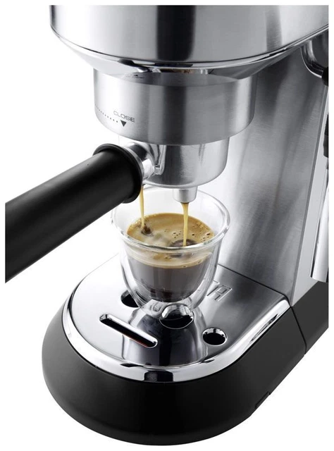 DeLonghi EC 685.M Dedica Style Siebträger Espressomaschine Silber 3