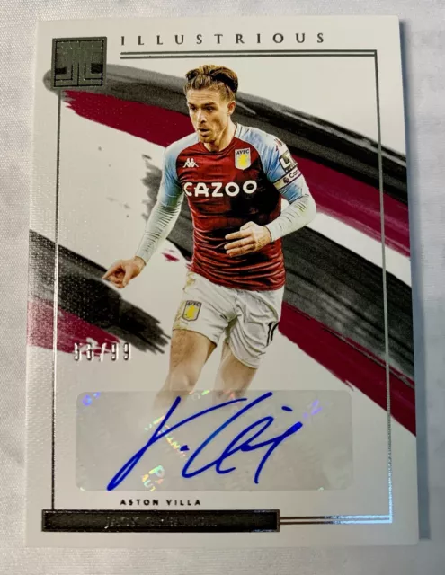 2020-21 PANINI IMPECCABLE Soccer JACK GREALISH Illustrious Ink 