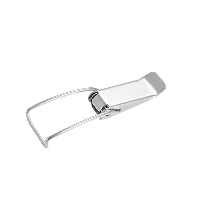 Cerrojo Abrazadera acero inox 304 con resorte Cierre basculante 86mm, 1 ud.