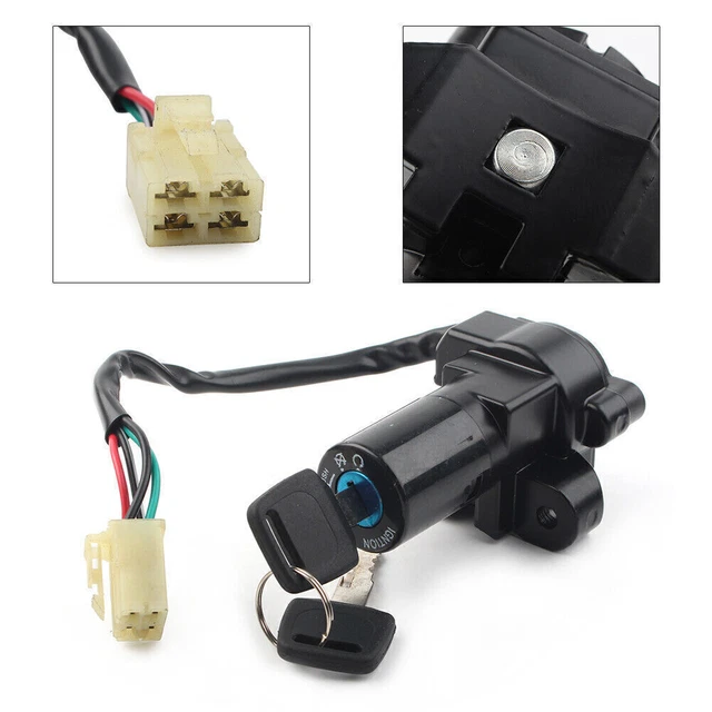 Ignition Switch Fuel Gas Cap Seat Lock Key Motor Fit Suzuki GSXR750 DR650 GSX