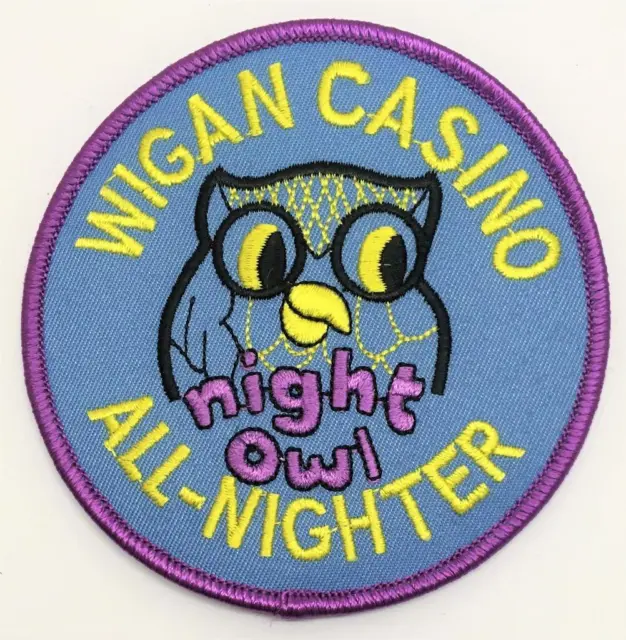 Northern Soul Patch - Wigan Casino - Night Owl Allnighter - Purple