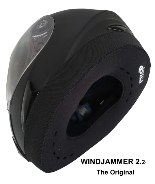 WINDJAMMER 2.2 MOTOR Cycle Helmet WIND & NOISE BLOCKER EUR 19,46