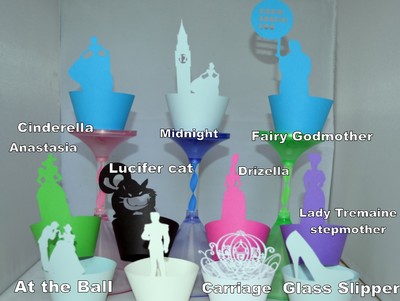 Cenerentola Party a tema cupcake Wrappers x12 molti tra cui scegliere 