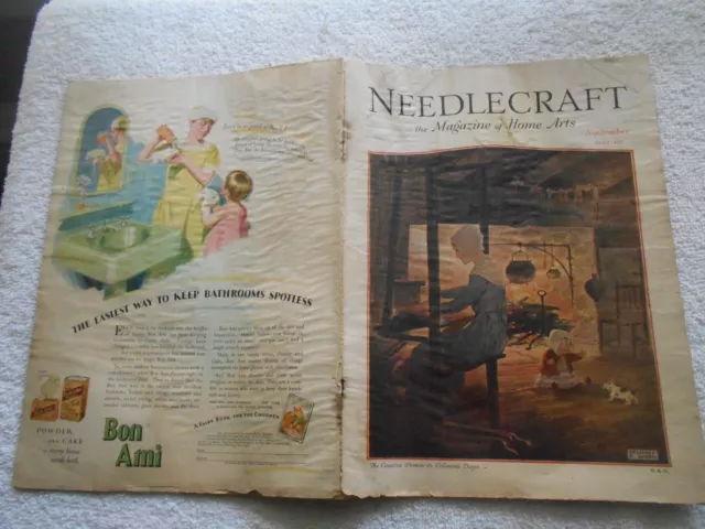 Needlecraft Magazine-September,1929-Helen Grant
