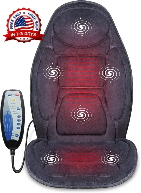 Cojín de asiento de masaje con espuma de memoria -masajeador de espalda Nuevo