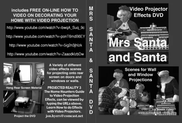 VIRTUAL MRS SANTA -Mrs Claus DVD,  by Jon Hyers