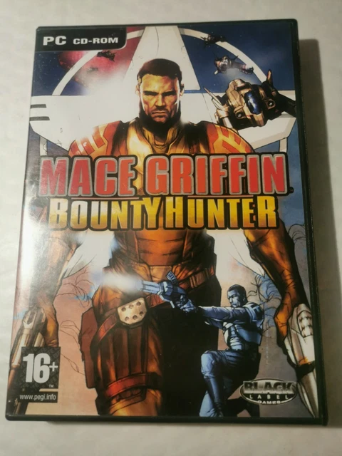 Game PC Mace Griffin Bounty Hunter - Edition 4 Discs Black Label Games Used