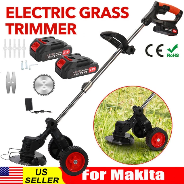 CORDLESS GRASS STRING Trimmer Electric Lawn Mower Weed Wacker Cutter w