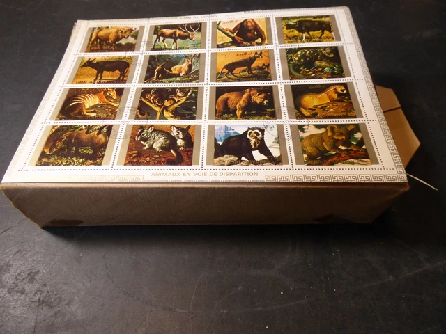 Prophila Briefmarken: UMM Al Kaiwain 1972 Insekten-Kleinbogen Gestempelt – Sammlerstück