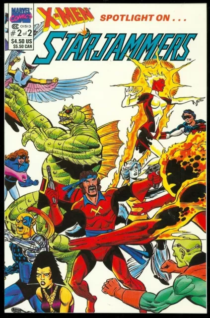 X-MEN Xmen Spotlight On Starjammers #2 Marvel Comics TPB 1990 VFNM