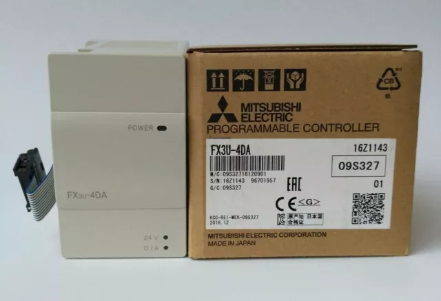 Módulo PLC Mitsubishi FX3U-4DA Uno Nuevo Envío Acelerado FX3U4DA #Z