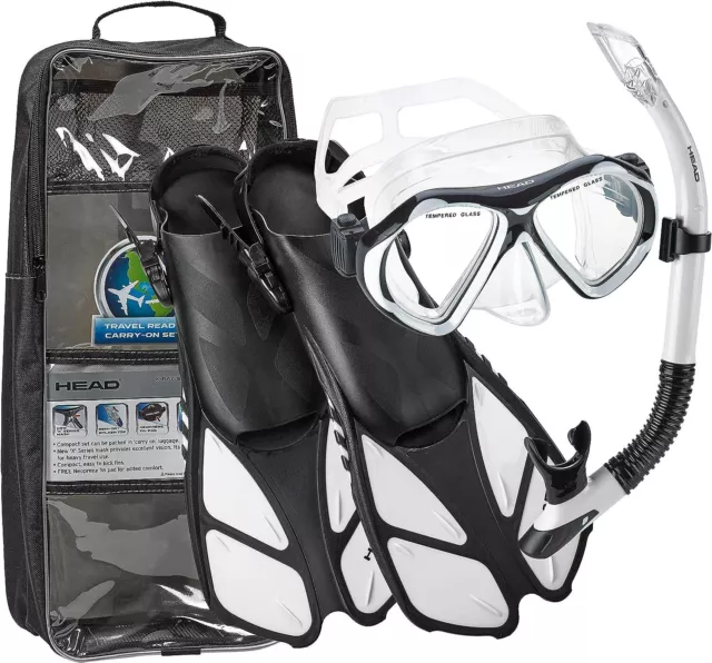 Mares Xray Sailor Splash Quest Travel Snorkeling, Swim, Mask, Fin, Snorkel Set