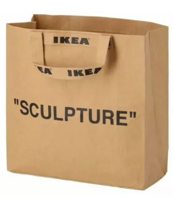 IKEA X VIRGIL Abloh Off White “Sculpture” Medium Bag £74.99 - PicClick UK