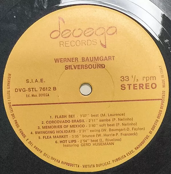 Werner Baumgart's Silversound Featuring Gerd Husemann - Werner Baumgart Silverso 2