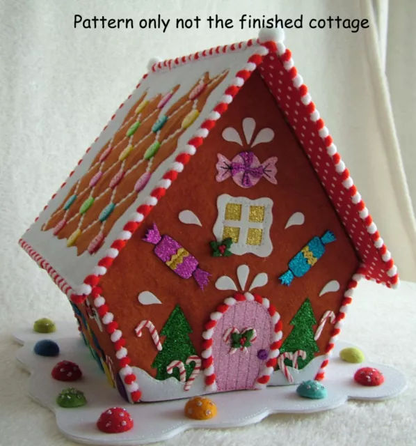 PATCHWORK / QUILTING  CHRISTMAS CANDY COTTAGE SEWING PATTERN by Gail