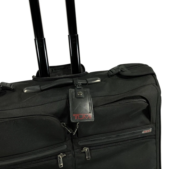 Tumi Large Rolling Garment Bag 2 Wheeled Luggage 22030D4 Ballistic Nylon Black 2