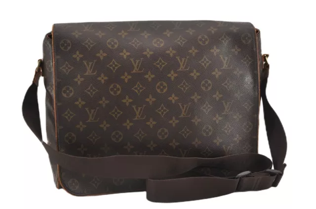 LOUIS VUITTON Abbesses Messenger Shoulder Bag Monogram Leather BN M45257  34SG805