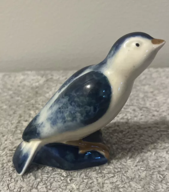 Vintage LIMOGES Bird Art Figurine Camille Tharaud - Bird 1930’s - FRANCE