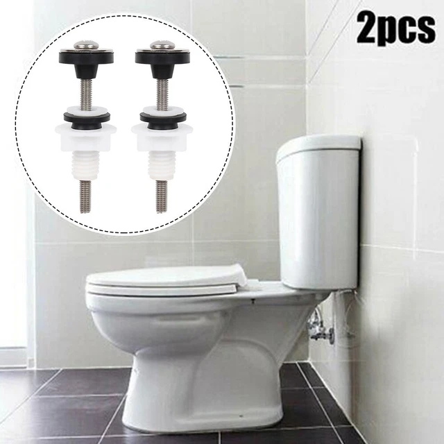 TOILET PAN FIXING Kit with Sealing Bolts Leak proof and Sturdy