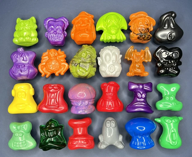 Mcdonald's Happy Meal Monster Crazy Bones Set Of 24: Gogos & Halloween 0940