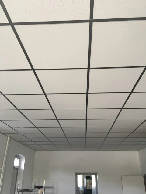 Rockfon Rasterdecken Konstruktion Silber inklusive Montage